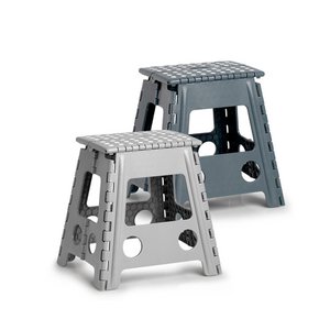 Folding stool, plastic, L 150kg