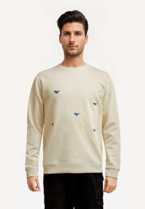 Sweatshirt cremefarben Dino