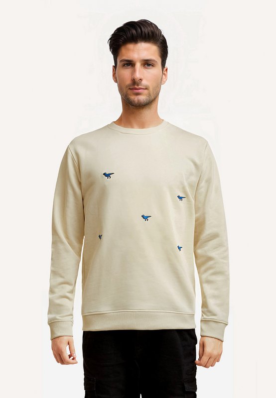Bluza Dino w kolorze złamanej bieli