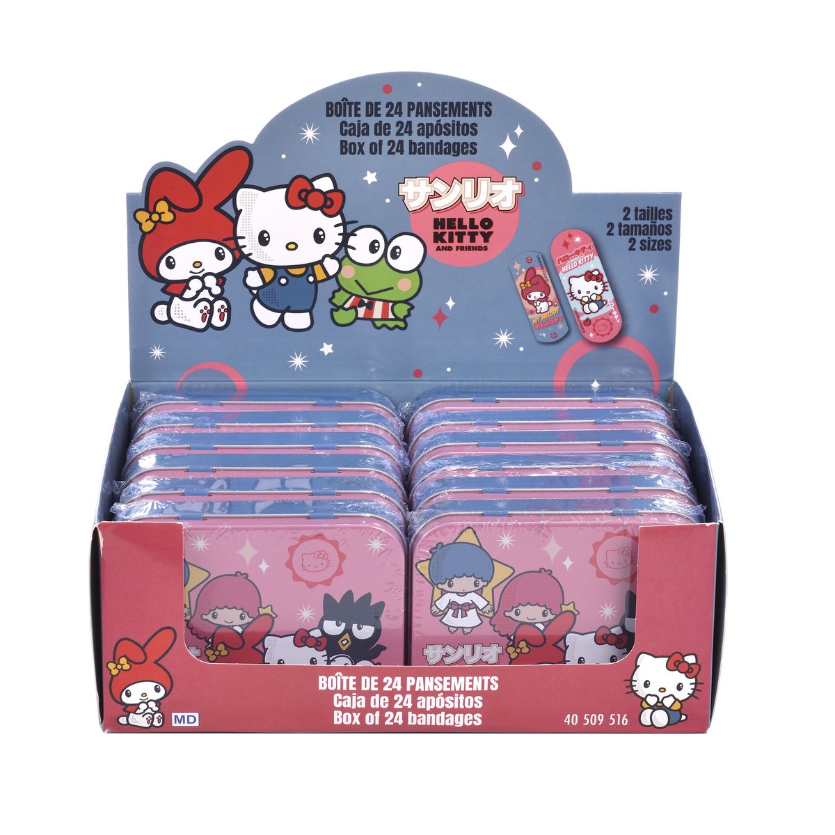 SNOOPY BAND AIDS RED METAL BOX DL-12 Copy