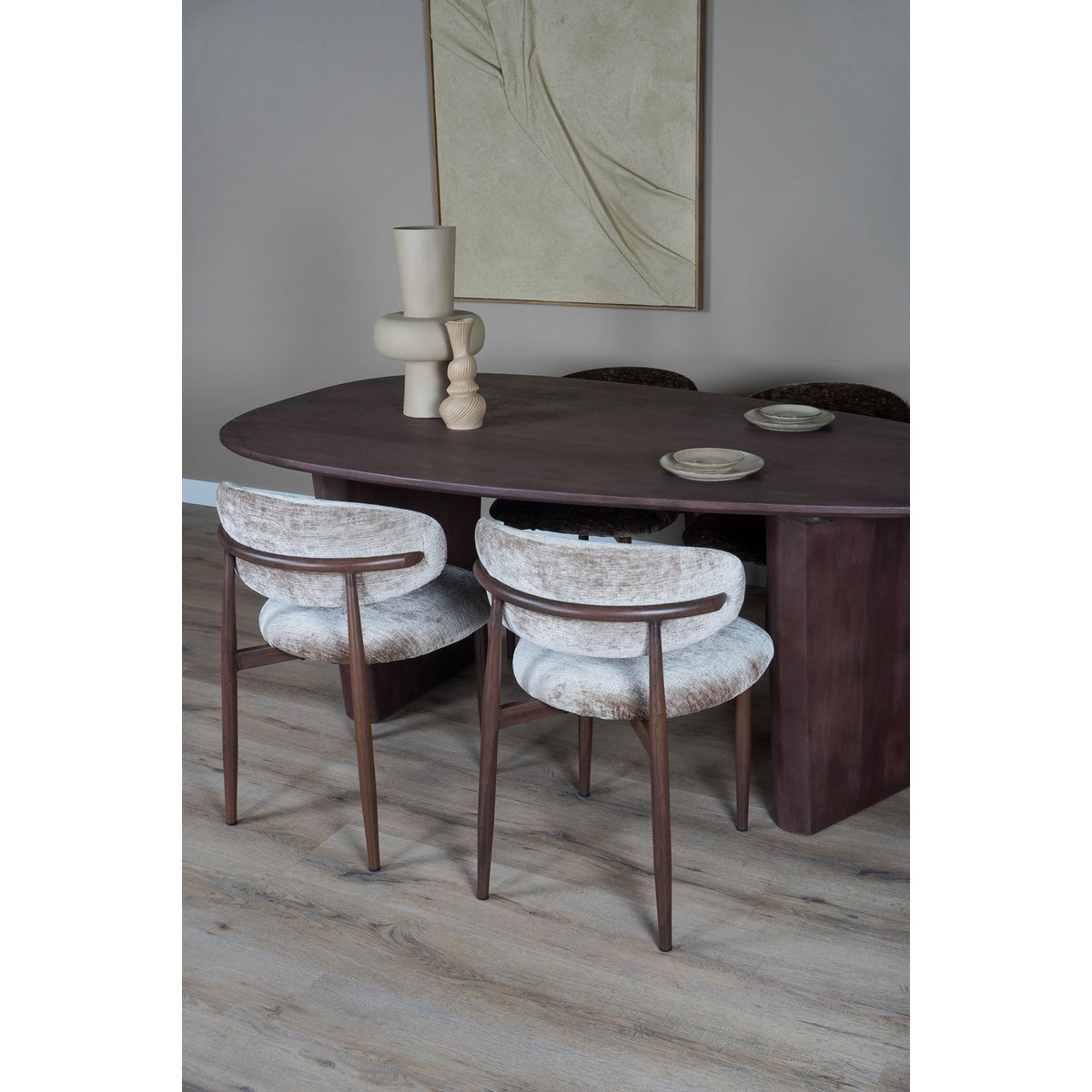 Sedia per sala da pranzo Liv - Tortora 170