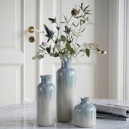 Vase Set Of 3 - Ceramic Vase - Vase Lavender