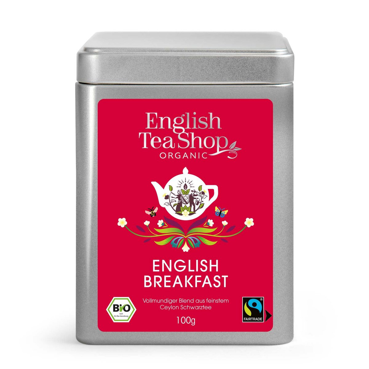 ETS - English Breakfast, BIO Fairtrade, Loser Tee, 100g Dose