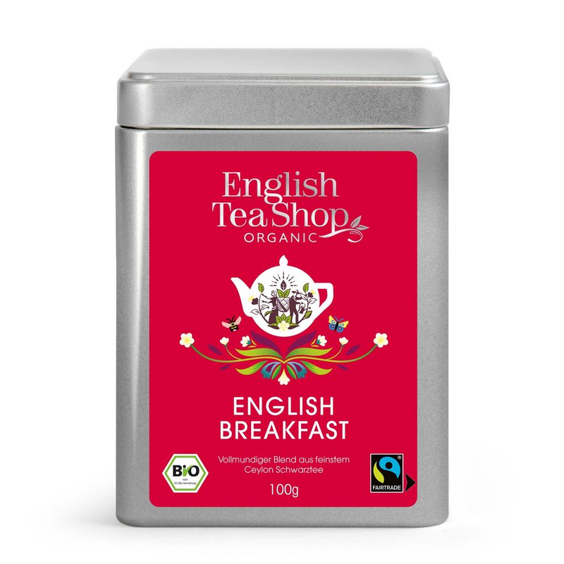 ETS - English Breakfast, BIO Fairtrade, Loser Tee, 100g Dose