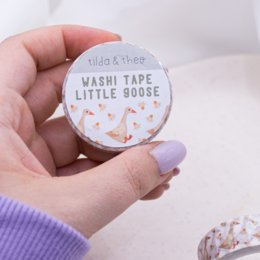 Washi Tape Oie - Ruban Adhésif Oies Washi Tape Masking Tape Prairie