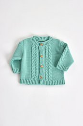 Knitting Braid Jacket AGM-0202