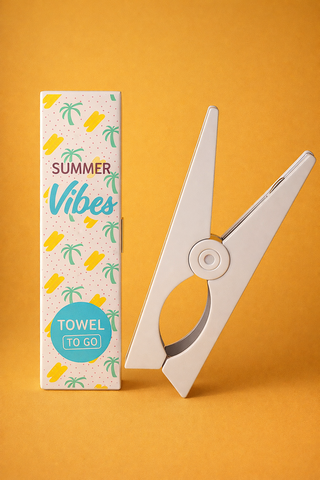TOWEL TO GO Strandtuchklammern 2er-Set | Strandaccessoire | Sommerstimmung