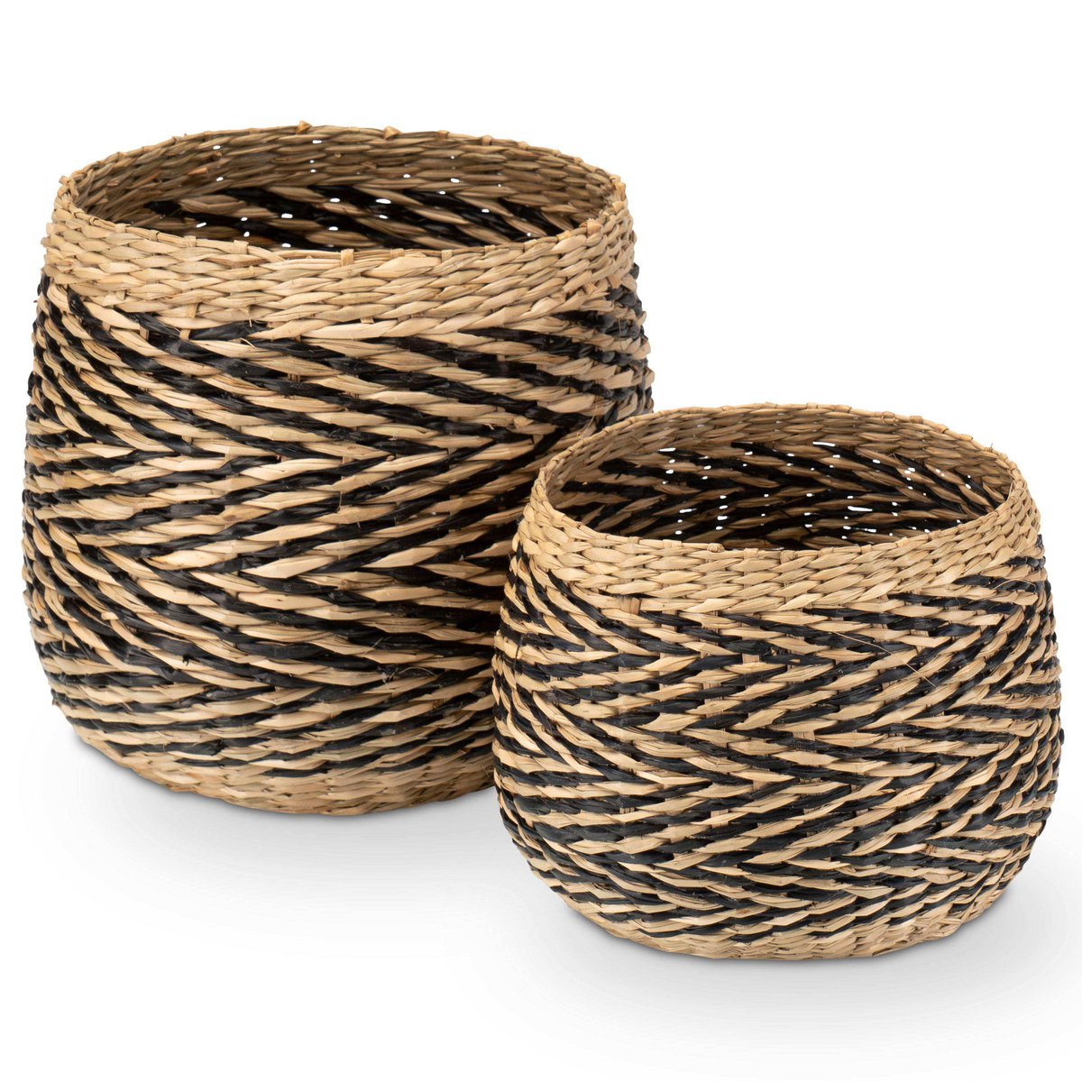 Plaid Overtopf par l'herbe de mer: panier décoratif