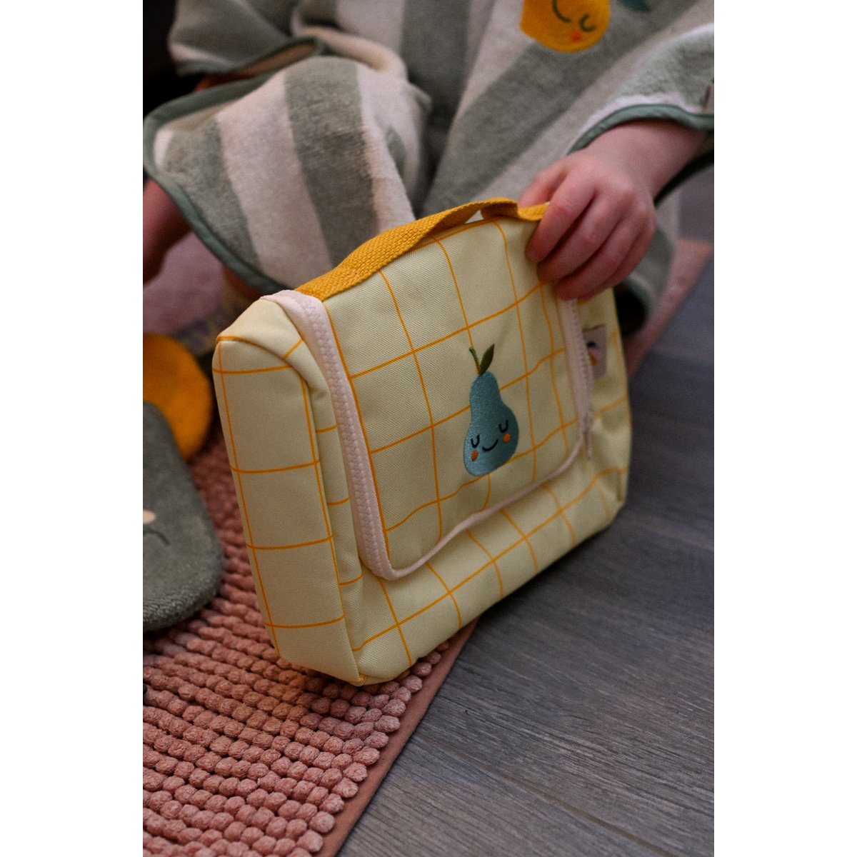 Pedro the Pear Toiletry Bag for Kids