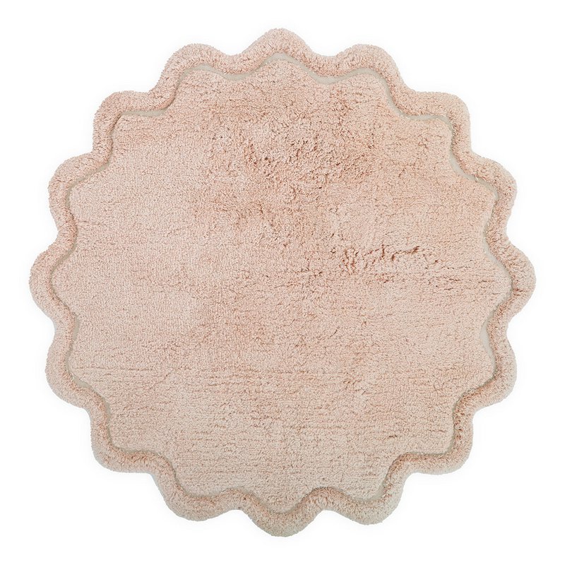 Washable cotton children's rug SWEET APRIL NUDE