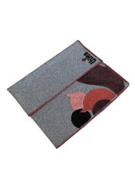 thies Eco Squirrel Wool Blanket grey