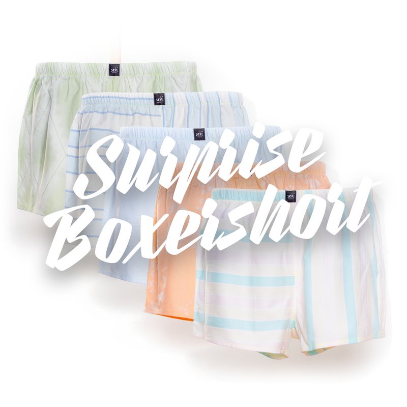 Bóxer hecho con ropa de cama vieja de la abuela OMIS PASTEL