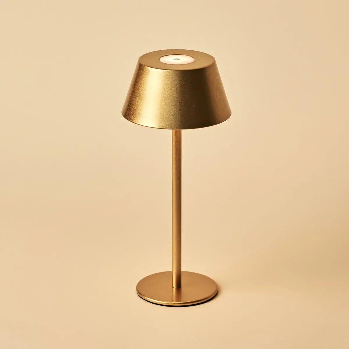 Milou Gold Rechargeable Table Lamp