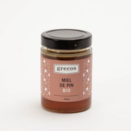 ORGANIC PINE HONEY - GLASS JAR 400G