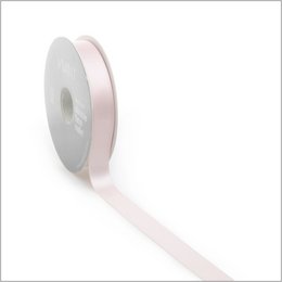 Satin ribbon pink - 10 mm x 25 metres