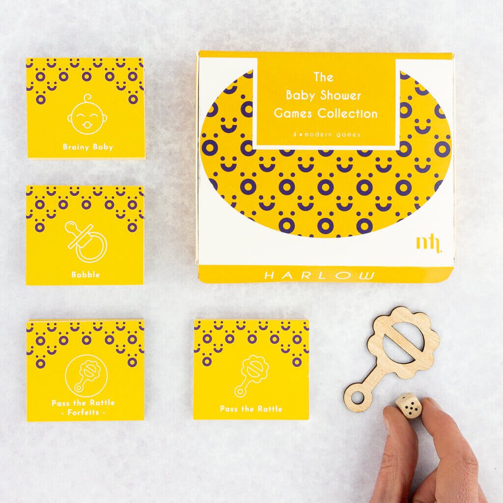 Harlow 4-in-1 Baby Shower Games