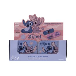 Boîte Métallique de Pansements Stitch & Angel Disney