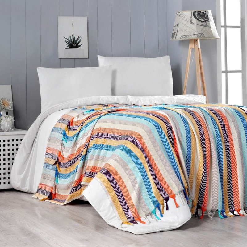 Couvre-lit Harlequin - Jeté - 200x220 cm