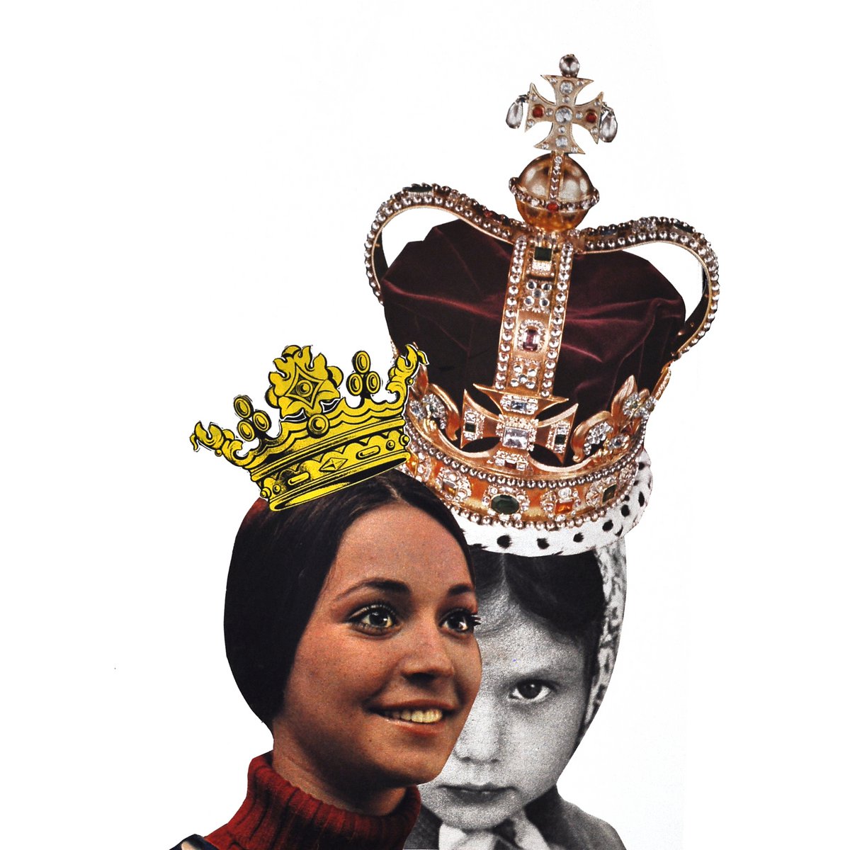 Vintage Surreale Collage – A4 Kunstdruck (Archivsammlung) 10 Stück