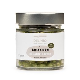 Capers ( only ) in sea salt, organic, 115 gr