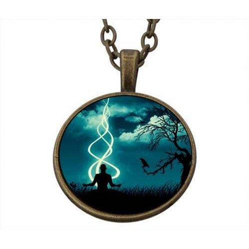 Lucky Pendant Meditating  22mm