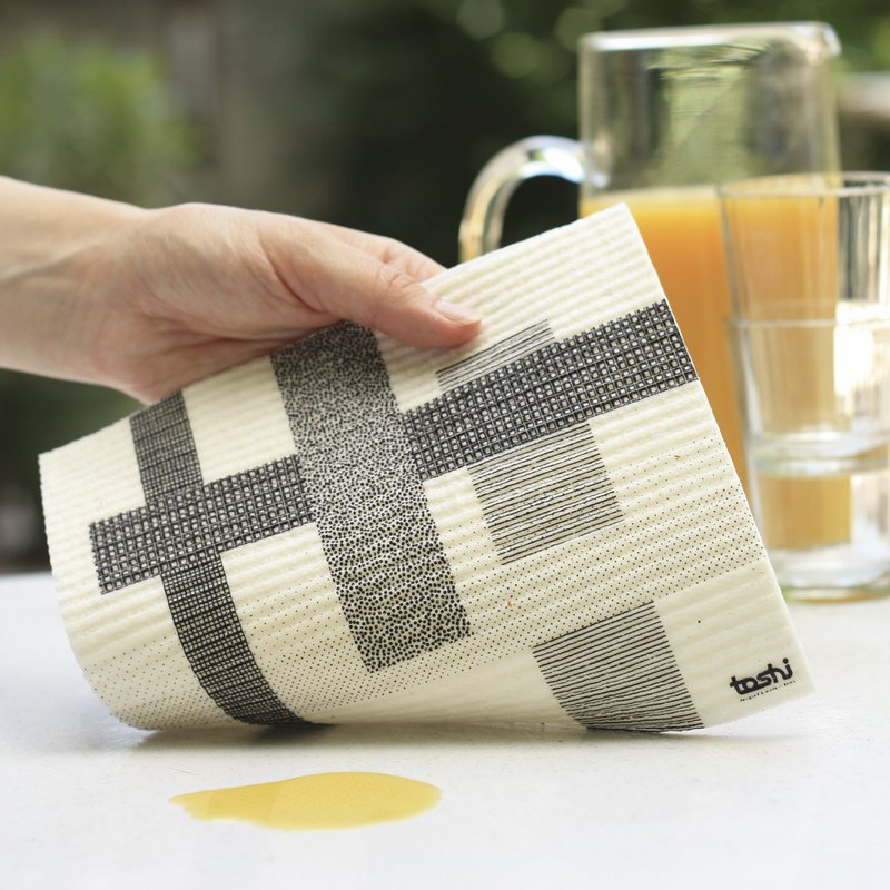 Sponge cloth furbi: 5 rectangles