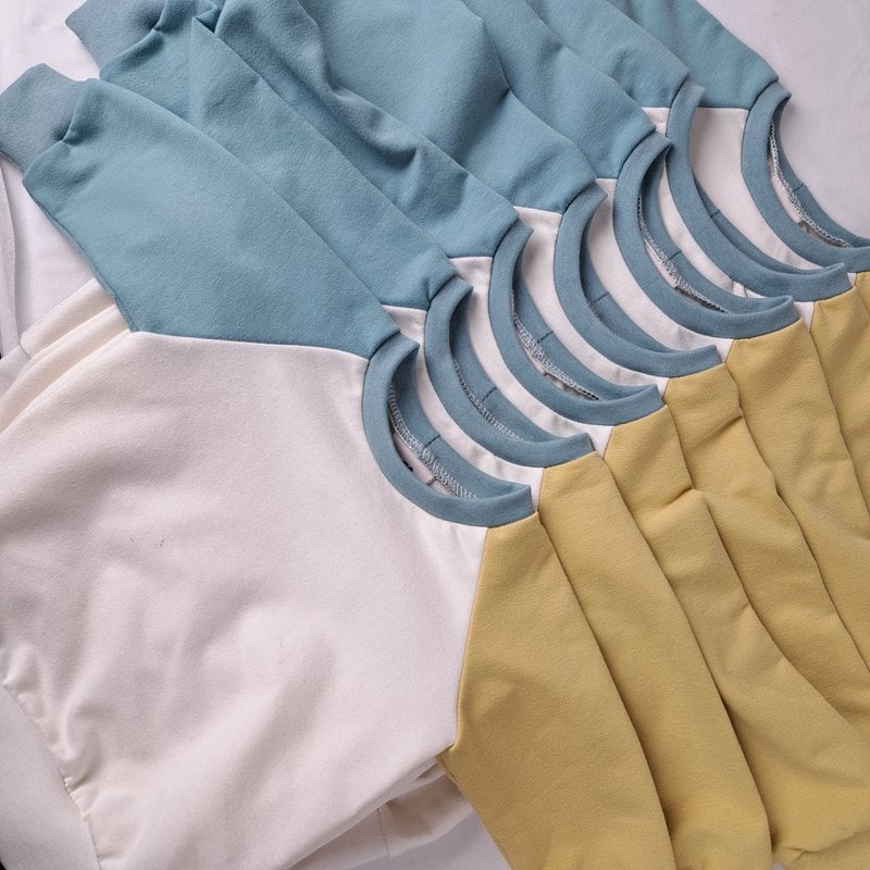 JF | jersey color block brisa marina