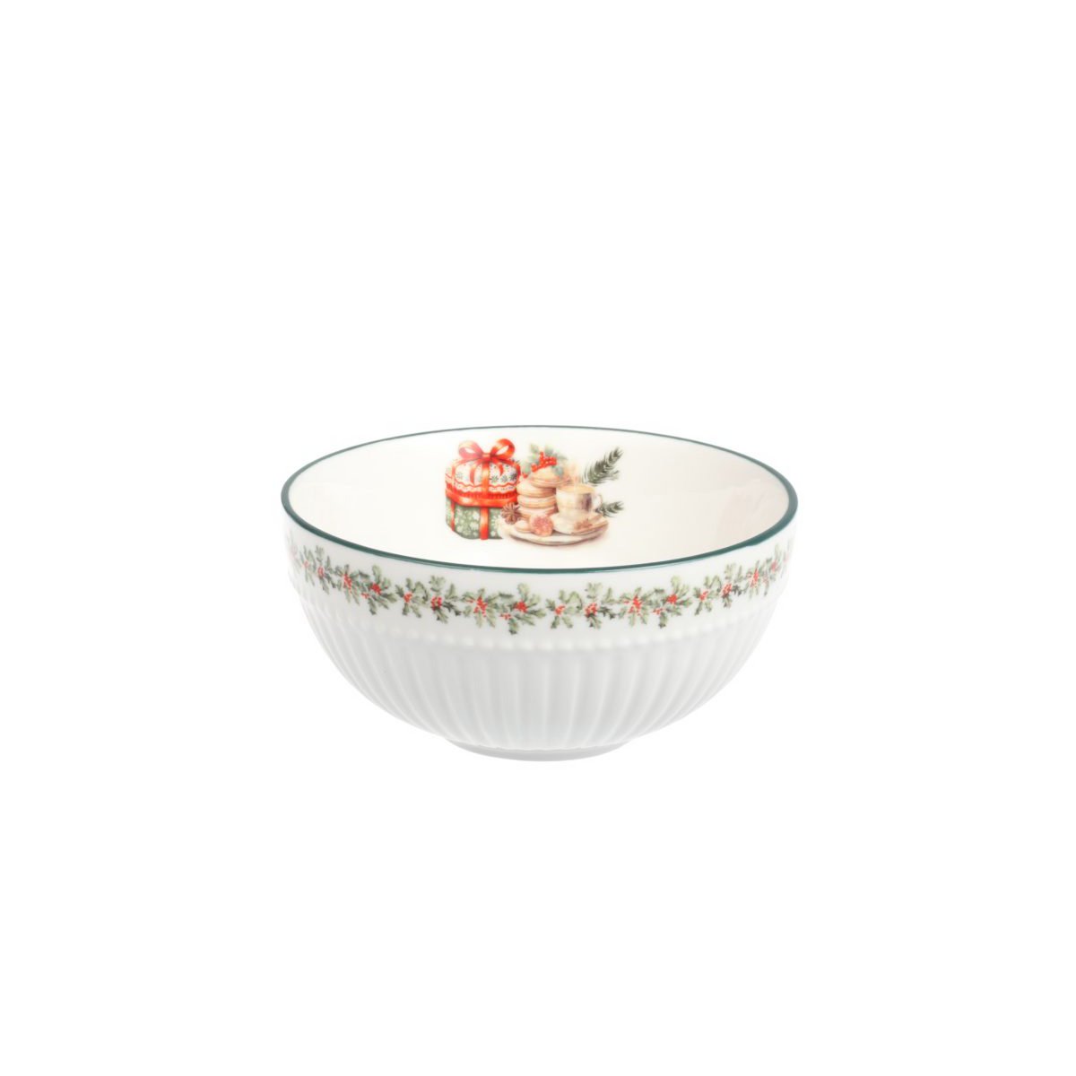 Porcelain bowl Timeless winter 12 cm Isabelle Rose