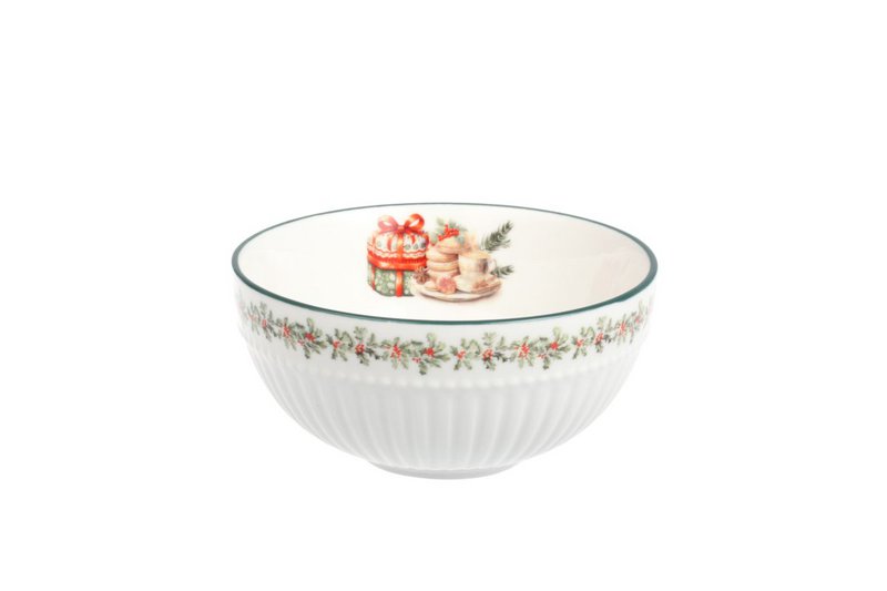 Porcelain bowl Timeless winter 12 cm Isabelle Rose