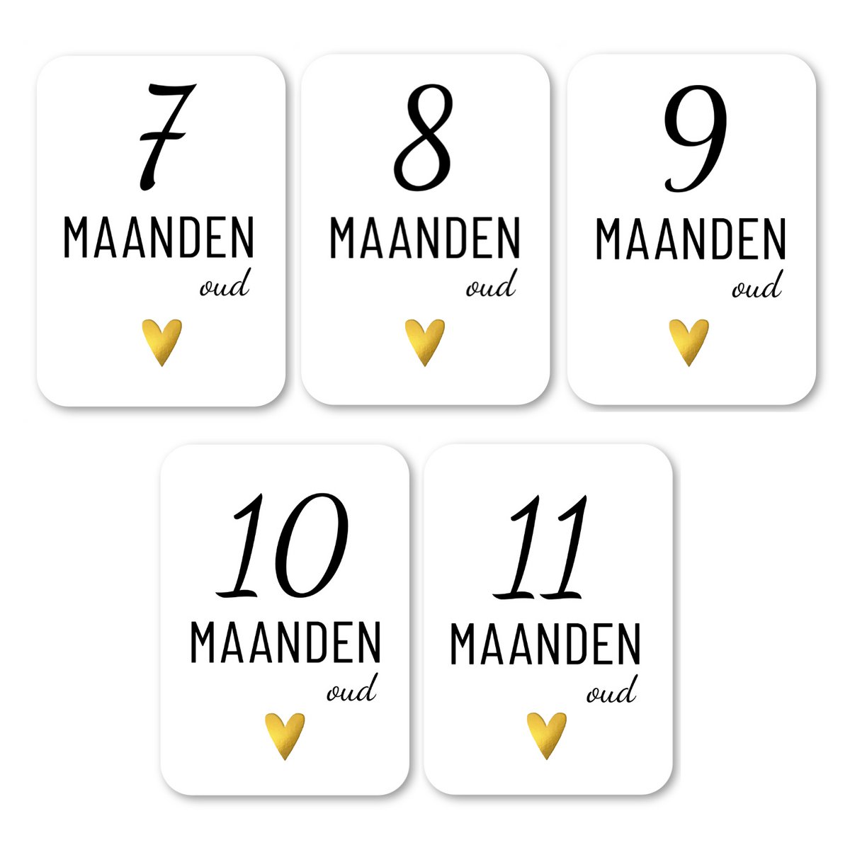 Meilensteinkarten - Baby