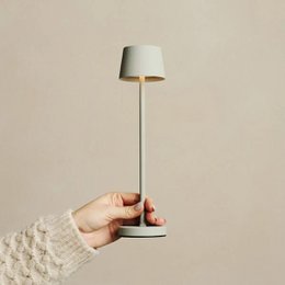 Vondel Mini Shadow Grå Trådløs Lampe
