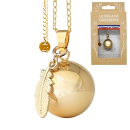 Bola premaman liscio oro **MADE IN France** liscio - JEANNE