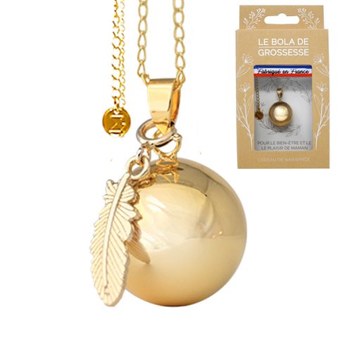 Maternity bola smooth gold **MADE IN France** smooth - JEANNE