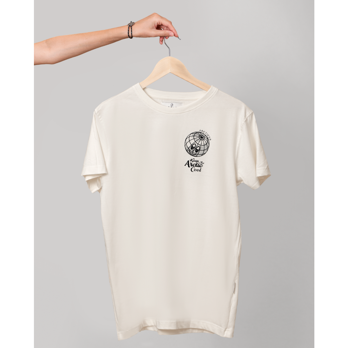 T-shirt Keep it Cool - Bianca - Regalo unisex