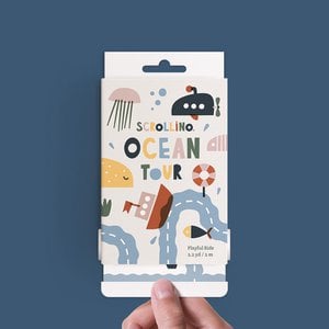 Verspieltes Buch für Kinder – Scrollino OCEAN Tour