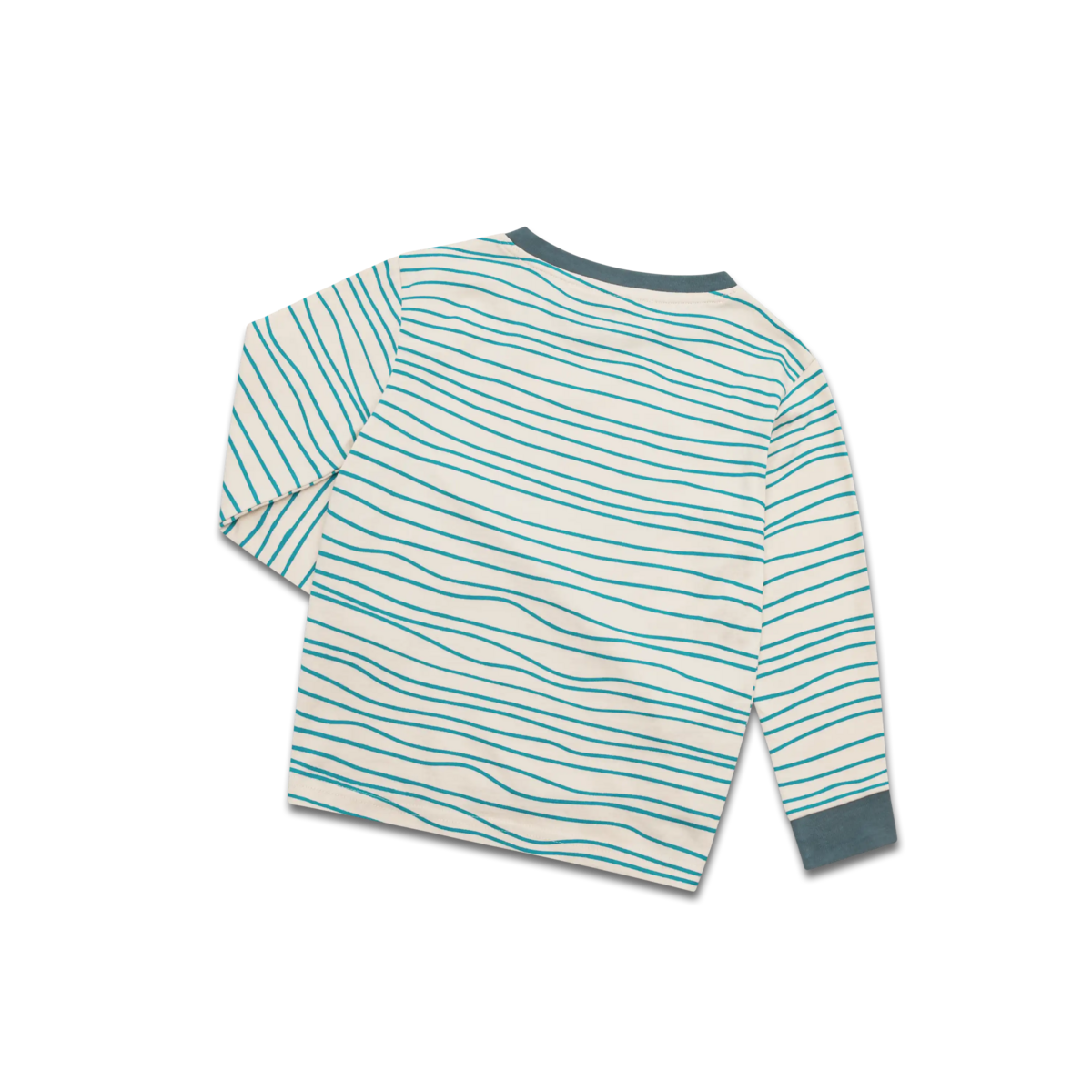 koaa – Peppa Wutz « Cozy Corner » – T-shirt à manches longues vert/beige