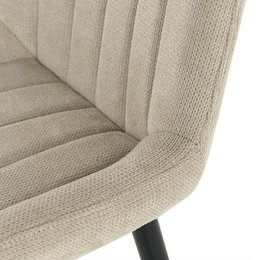 Silla de comedor Jarvis [juego de 2] [tela de lino]