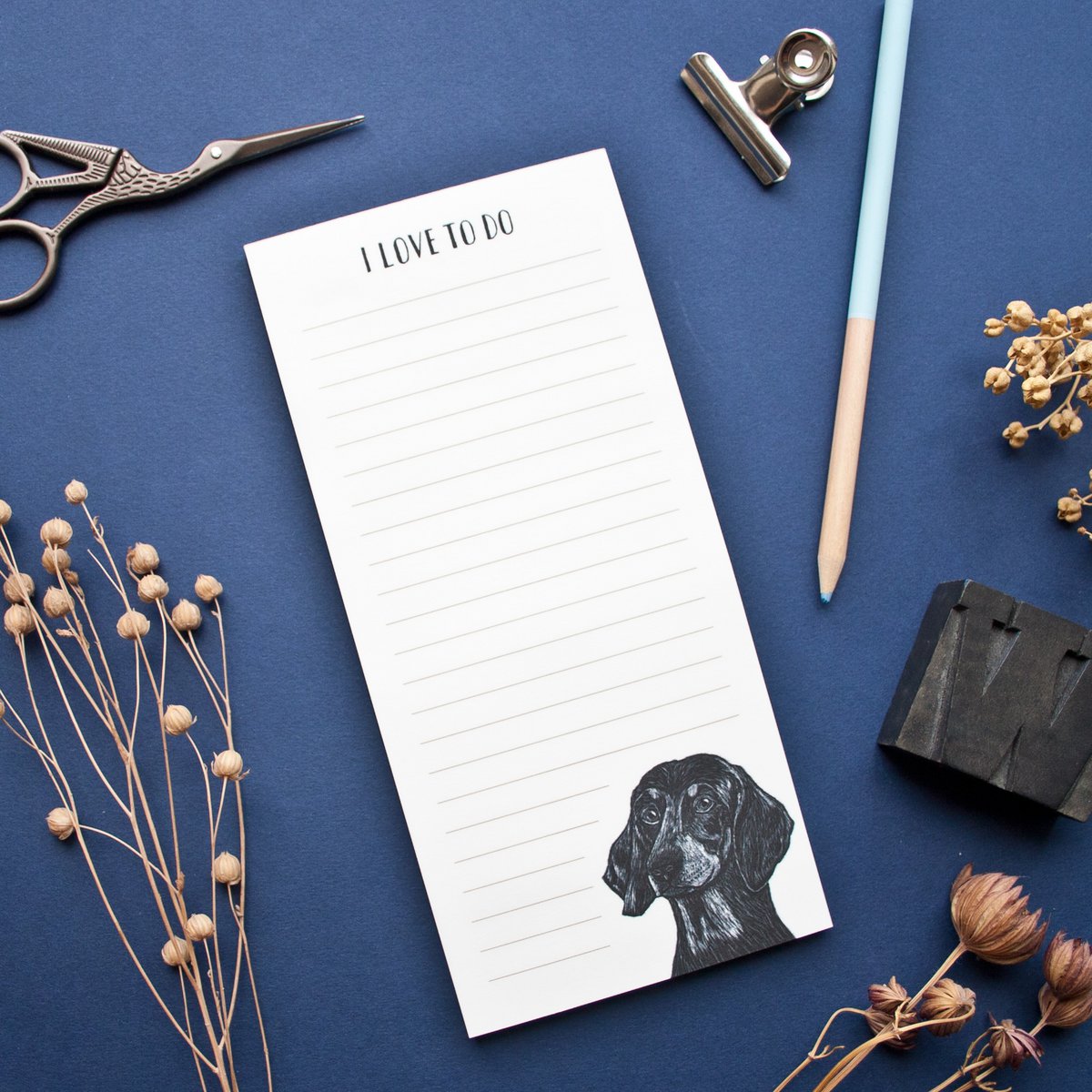 Notepad | dachshund