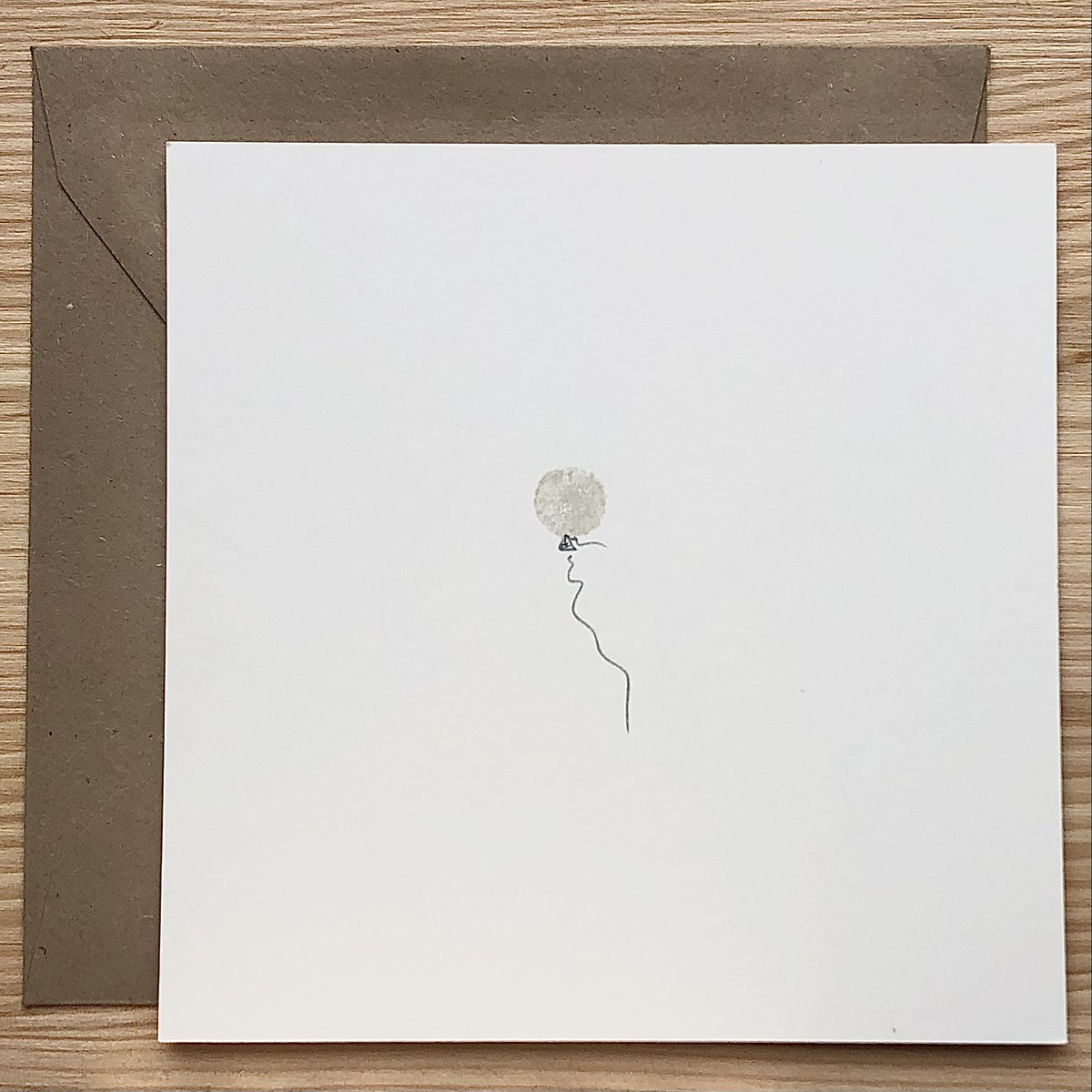 Kaart Grijs Ballonnetje