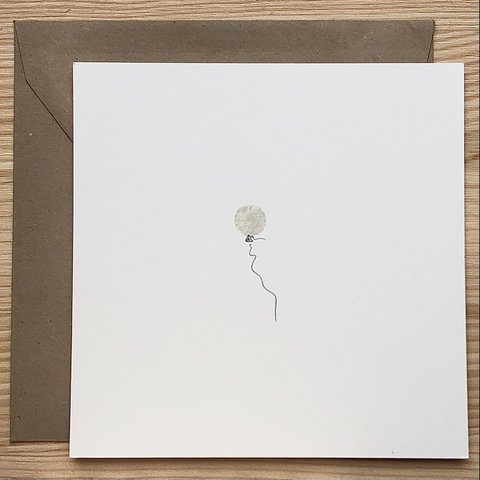 Kaart Grijs Ballonnetje