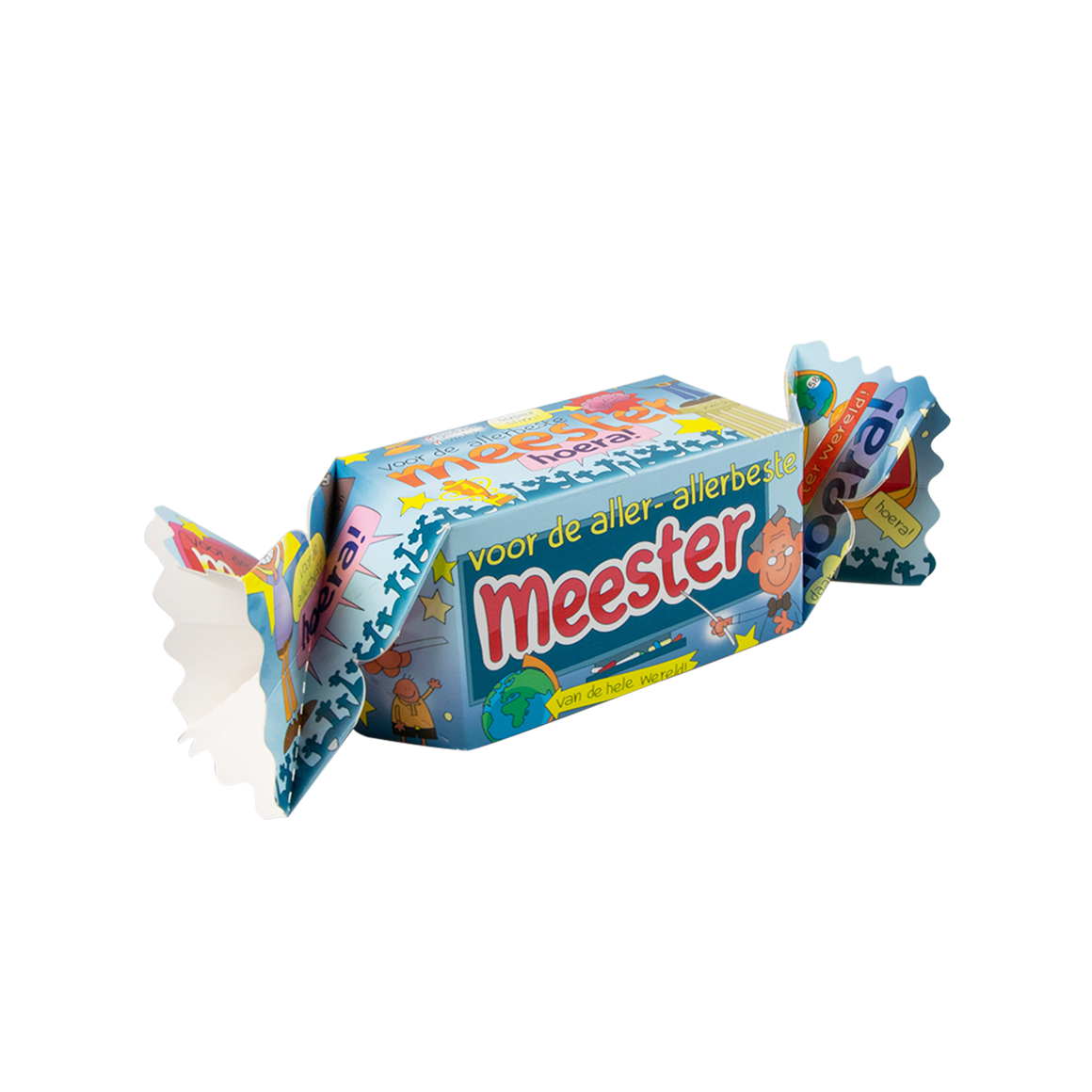 Kado/Snoepverpakking Fun - Meester
