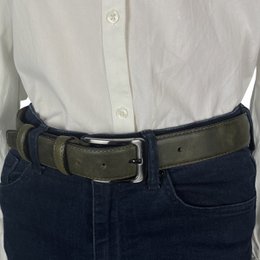 Monogramm Ledergürtel | Echtes Leder | Herren & Damengürtel | 3,5 cm | 8 Farben