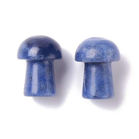 Sattva-Felsen | Sodalith Gelassenheit | Gua Sha Spa Pilz 20mm