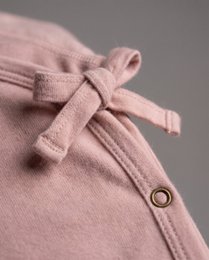 Boxacketing en laine / Kruippacket - Merinol - Rose brumeuse