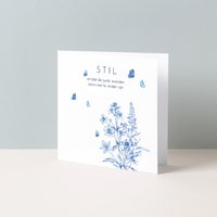 Greeting card | Quiet
