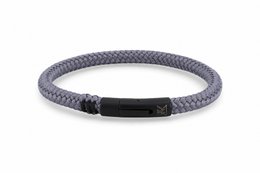 Seilarmband 6mm - Ruyter-Kollektion | Ausgabe schwarz