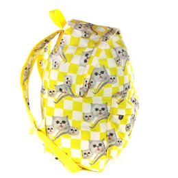 Mochila XL Gato amarillo (Yellow Catblocks)