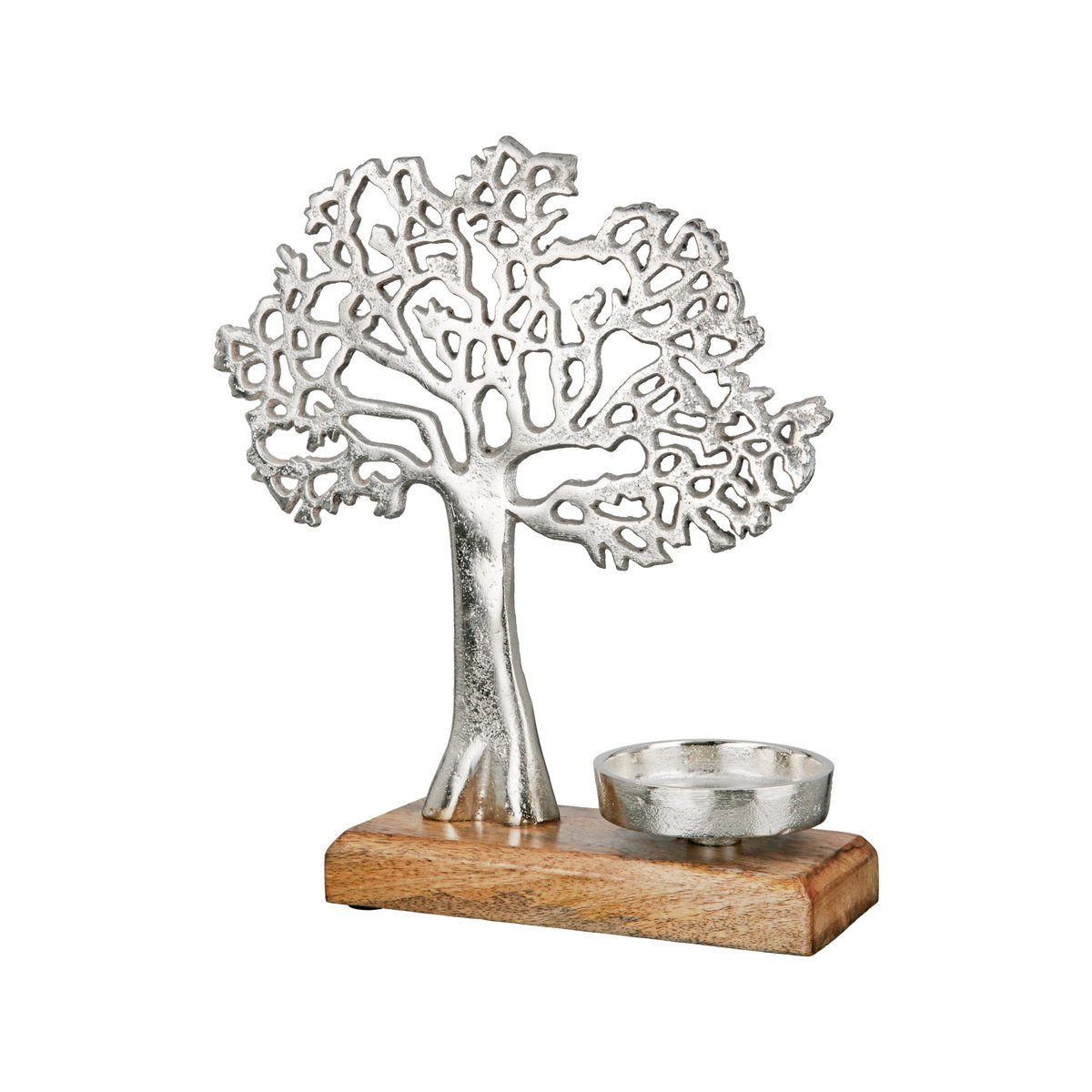 Aluminum tea light holder "Tree" VE 2