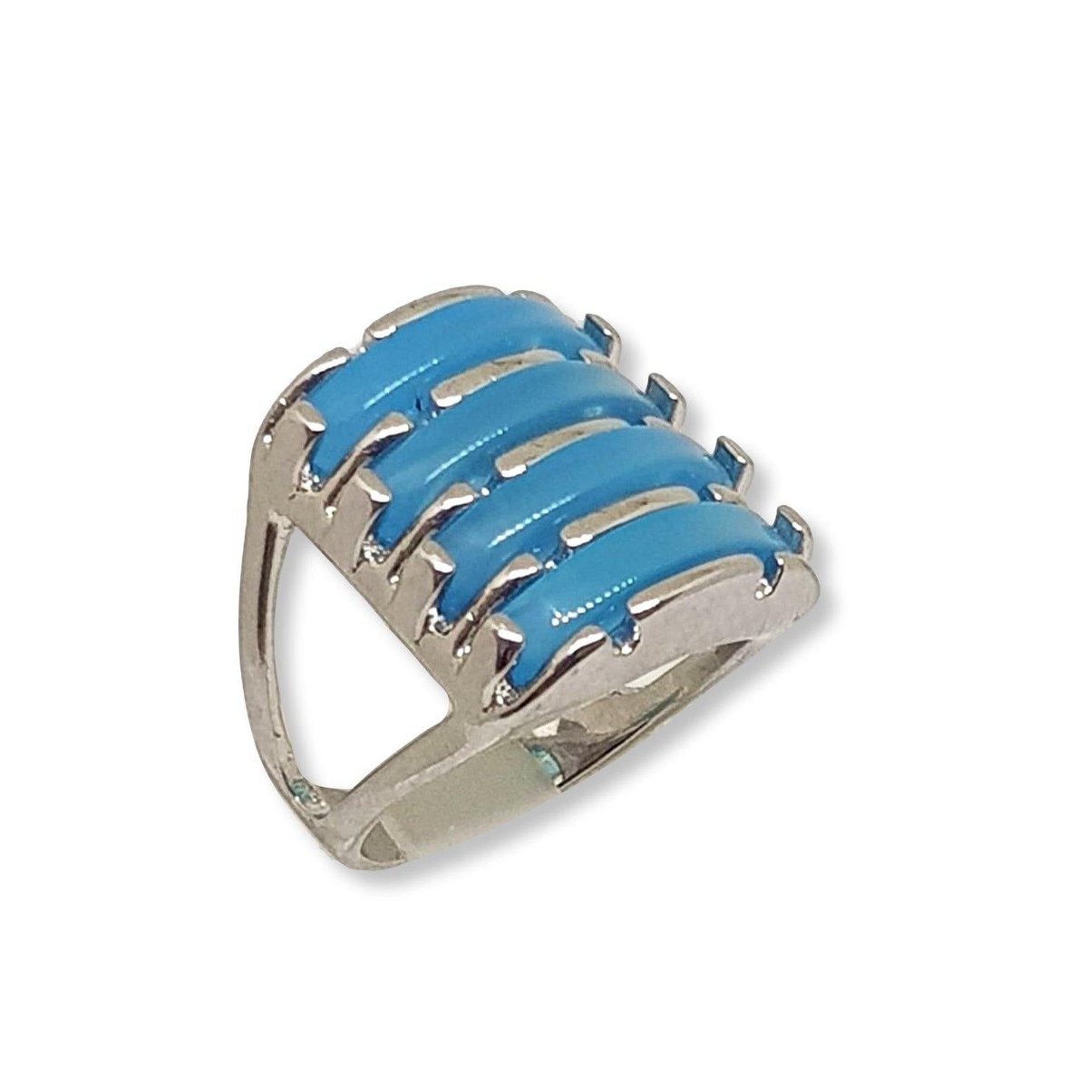 Four Layered Gems Ring
