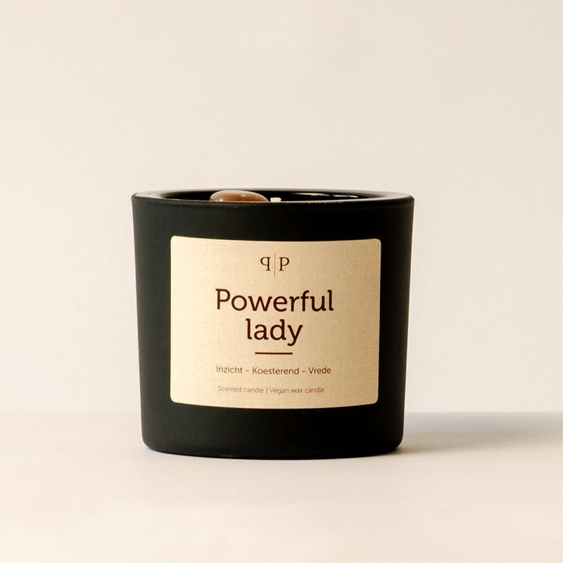 Bougie parfumée pierres précieuses : Dame puissante